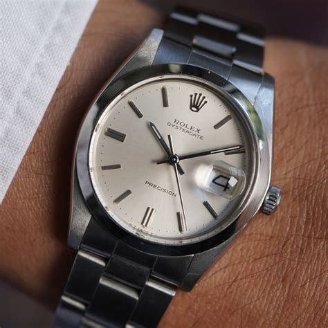 rolex oysterdate precision history.